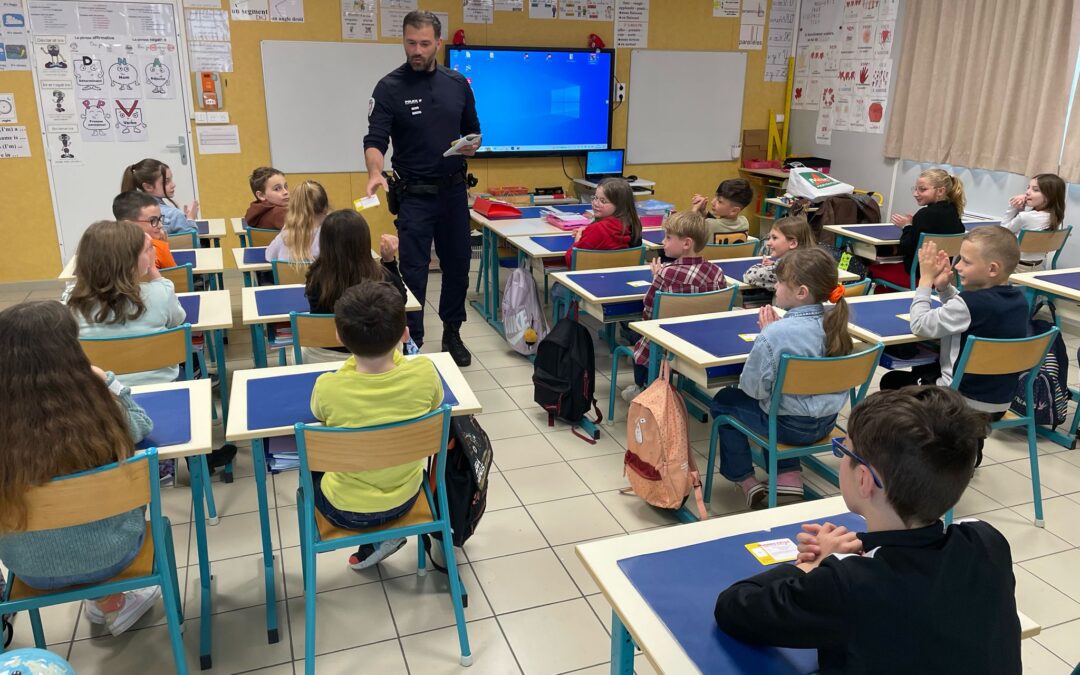 Remises officielles des diplômes Permis Piéton dans cinq écoles de BARLIN