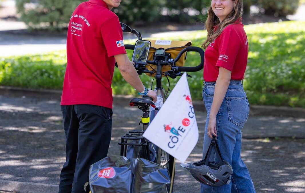 Le départ de Côte à Côte est lancé ! 🚴🏼‍♀️🚴‍♂️
