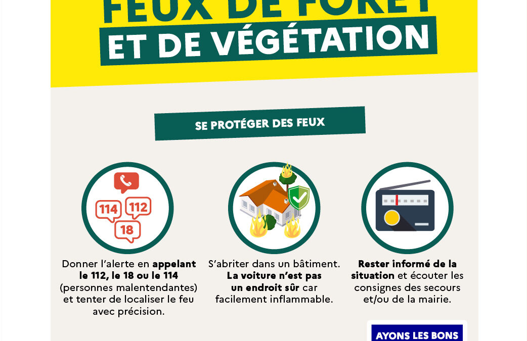 Lancement de la Campagne feux de foret ! 🔥