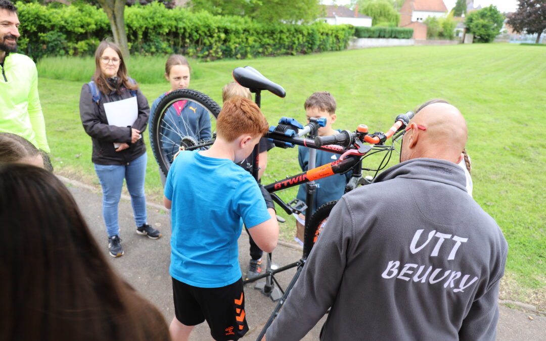 Tous à vélo à la Maison du Parc à Beuvry