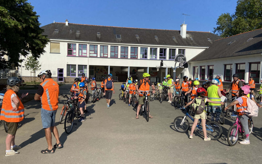 La Réussite de la Session « Savoir Rouler à Vélo » à l’École Élémentaire Jacques Prévert de Bruz
