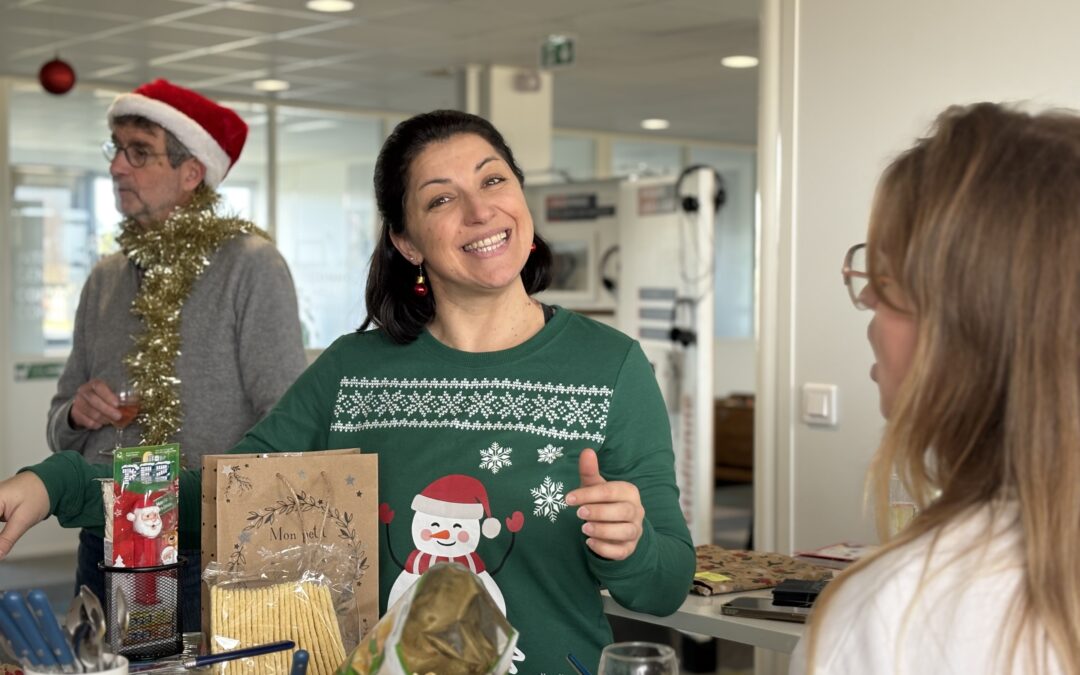 Hohoho, c’est noël dans nos locaux!
