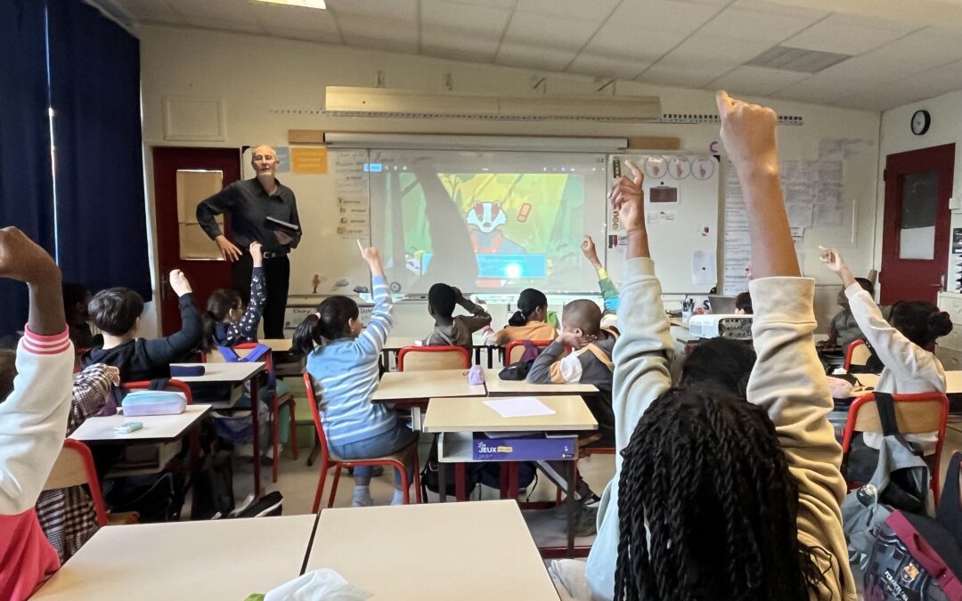 Découverte des risques majeurs et création d’un kit d’urgence dans une école Parisienne.