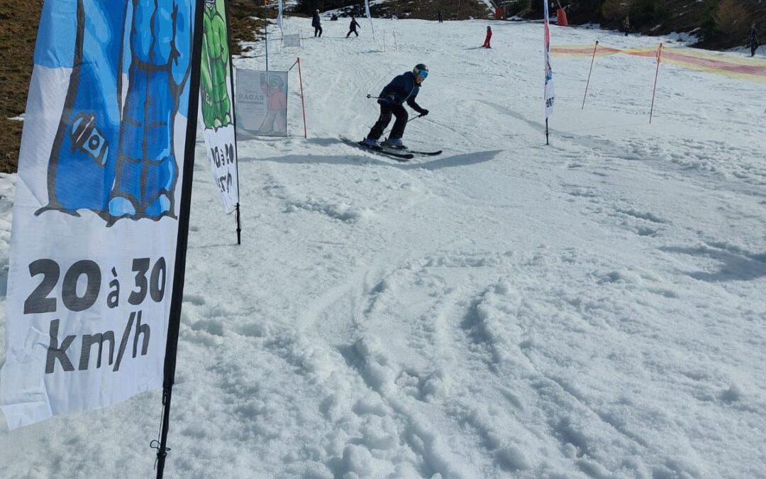 « Gère ta vitesse » à Goulier Neige