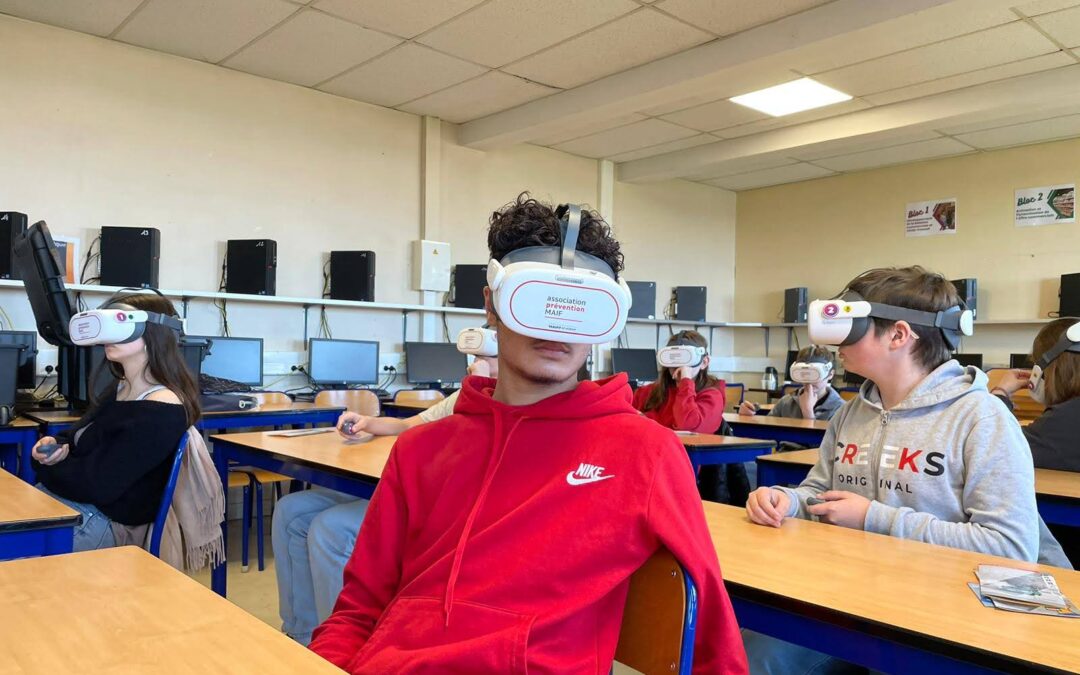 La réalité virtuelle investit le lycée Darchicourt de Hénin-Beaumont durant deux journées