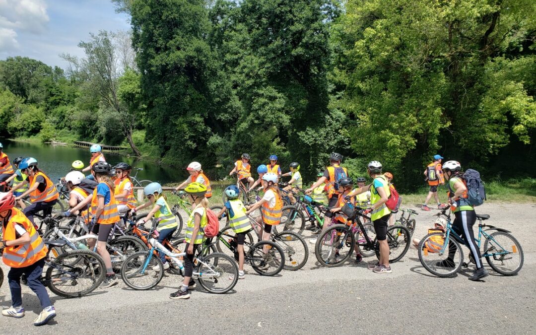Le Savoir Rouler à Vélo s’invite à Saint-Martin-d’Août et Tersanne