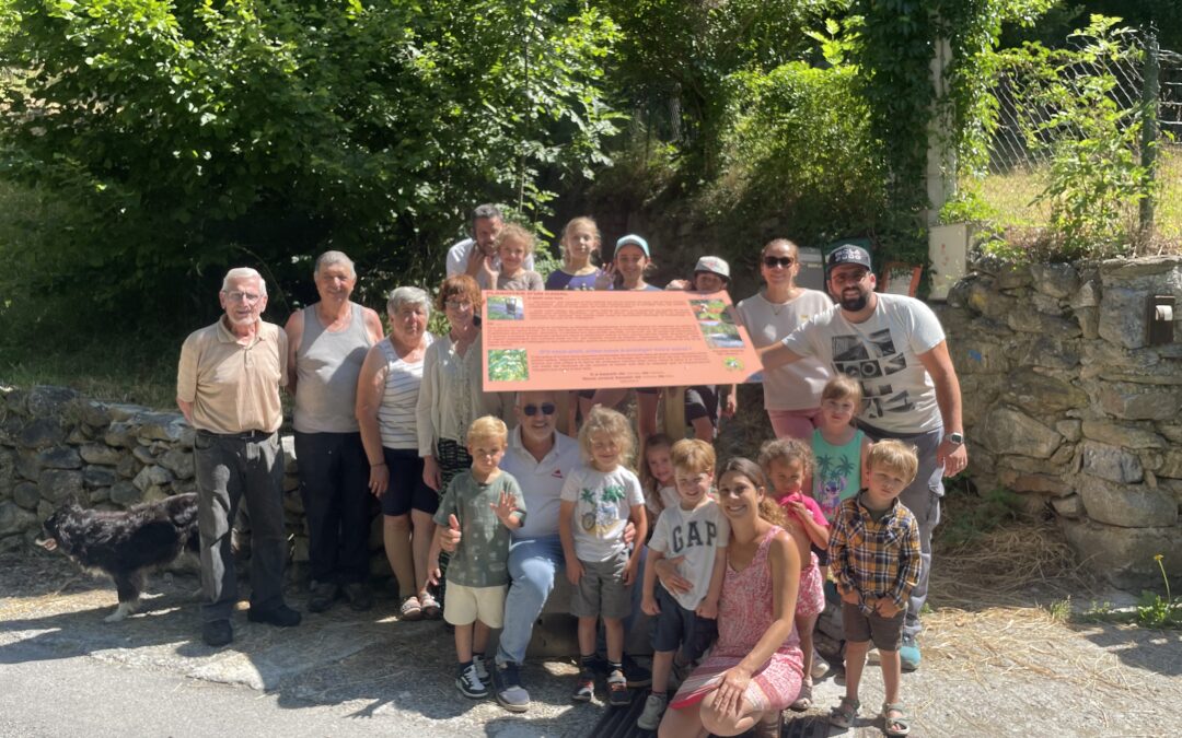 Après la tempête Alex, les élèves d’Isola s’engagent pour préserver les canaux d’irrigation !