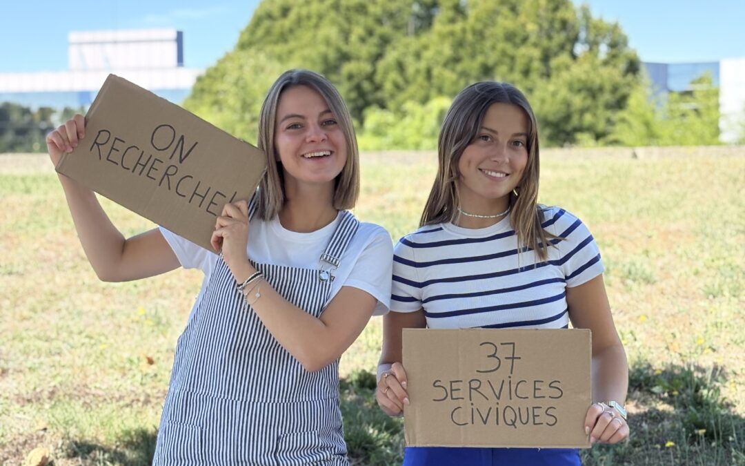 On recrute 37 volontaires en service civique partout en France !