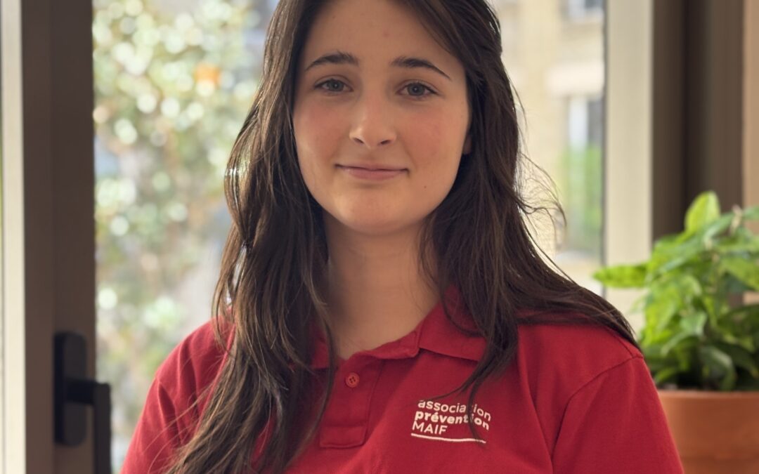 Portrait de Eugénie, service civique chez Prévention MAIF à Paris !